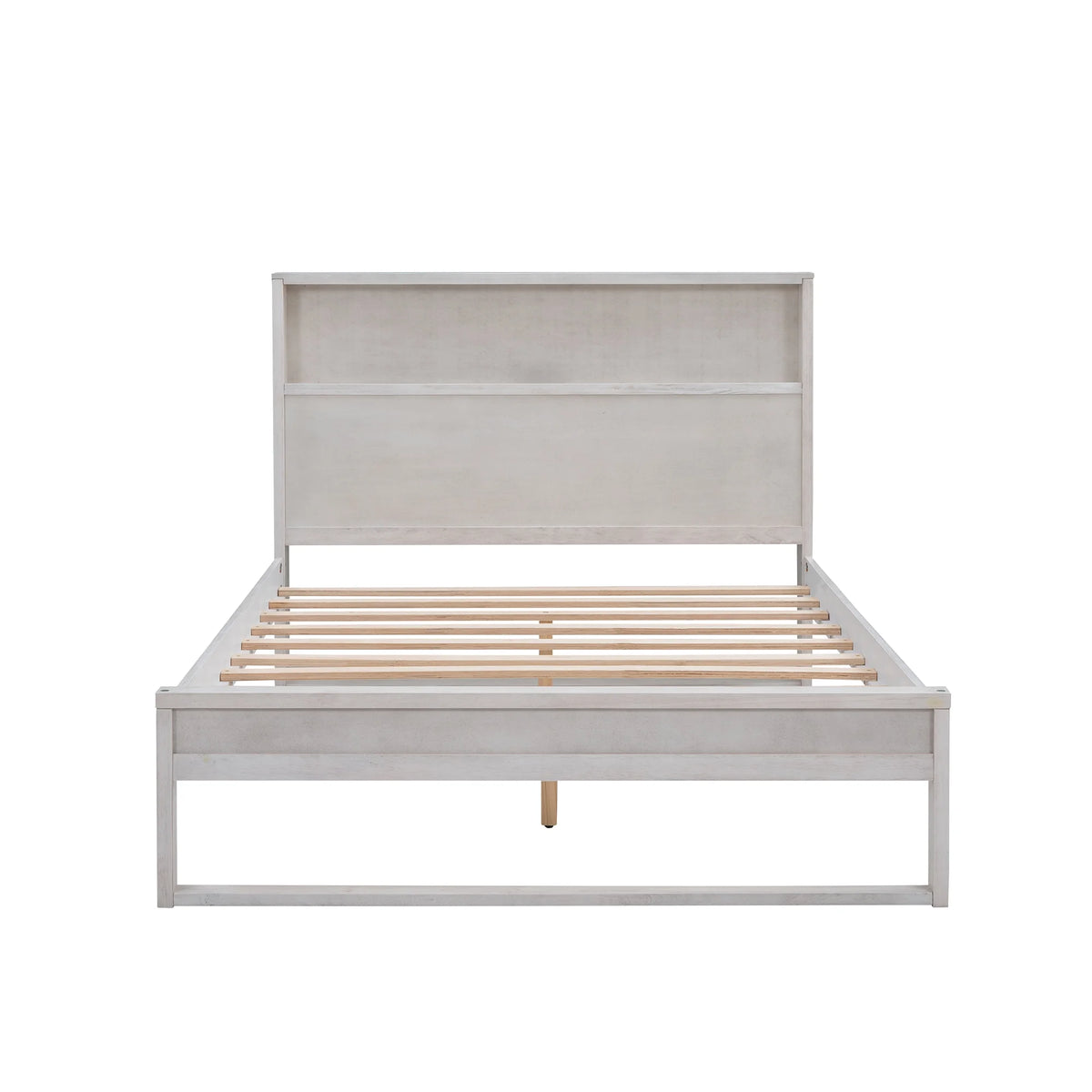 Full Size Platform Bed with Nightstand and Dresser Y638