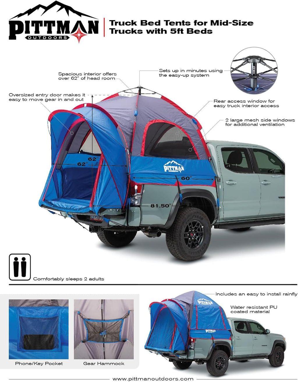 Truck Bed Tent E75951