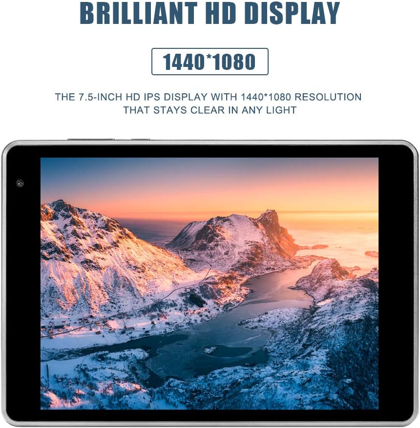 7.5 Inch IPS Display Android 10 Tablet 2GB RAM 32GB ROM Pack of 2 H1087