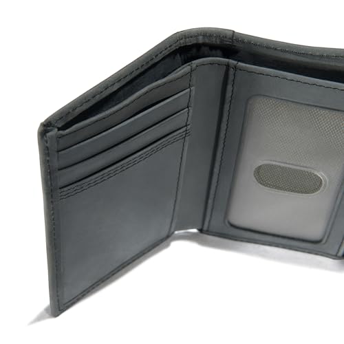 Men's Leather Triple Stitch Wallets E60165