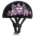 Skull Cap Half Motorcycle Helmet X1294