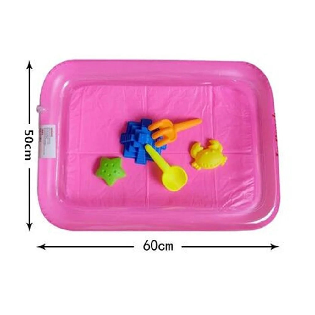 Pink Inflatable Sand Toy Tray E1417