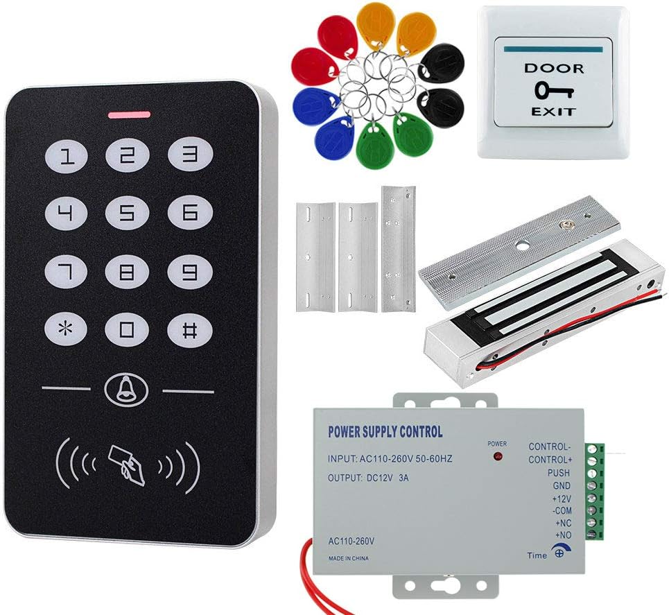 Access Control Set with RFID Keypad and Magnetic Door Lock A151306