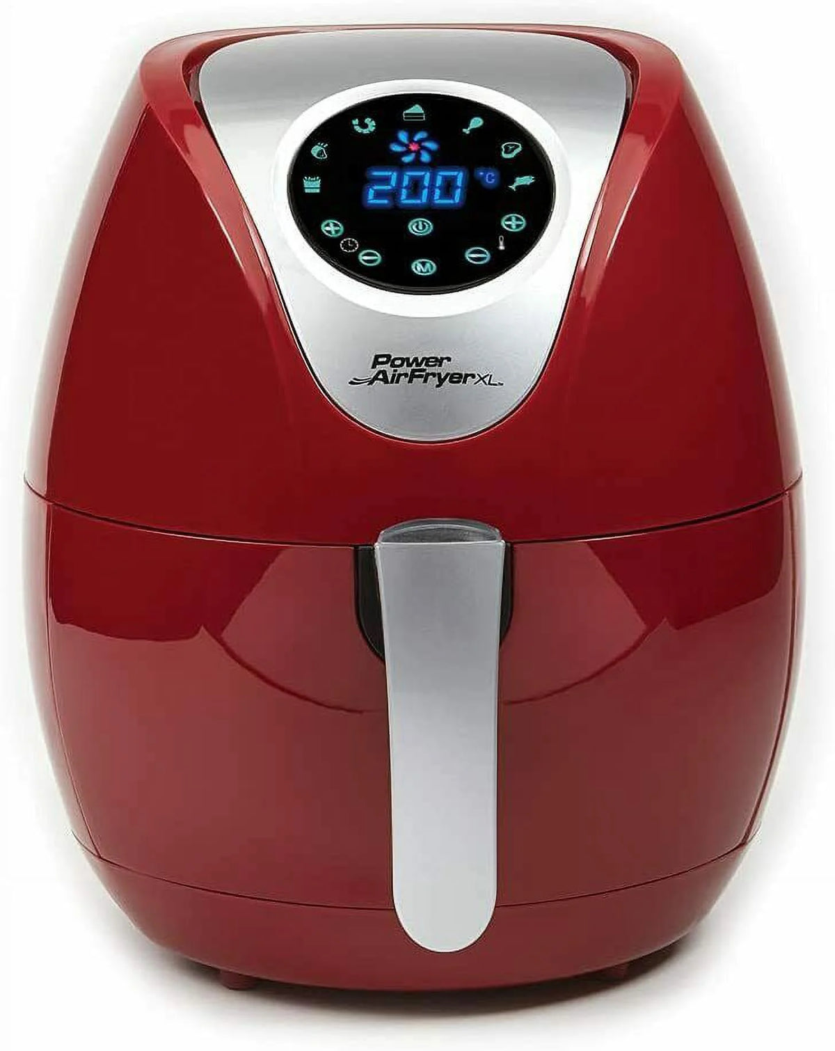5.3 QT Digital Electric Air Fryer Oven Red Y229