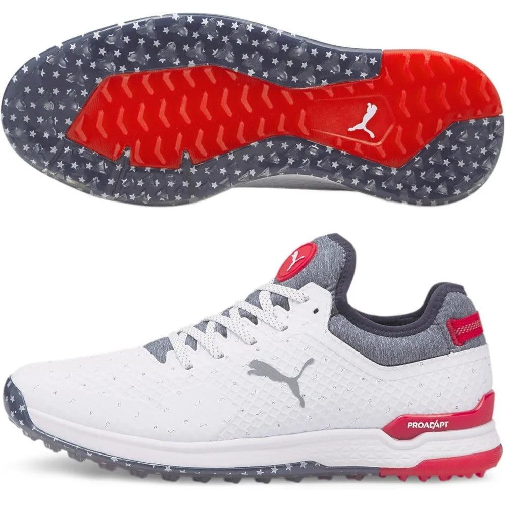 White Ski Patrol Golf Shoes Q402992