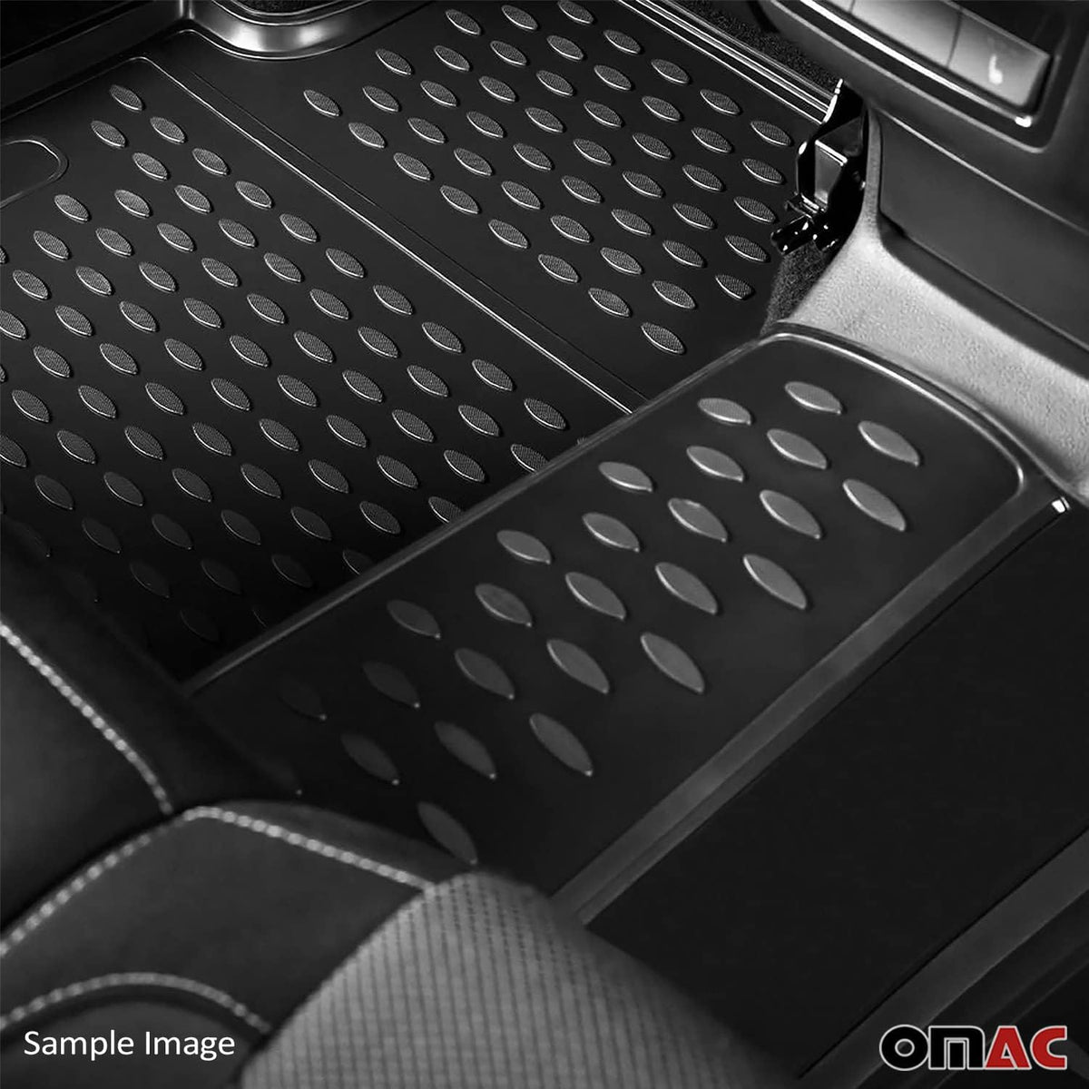 Black 3D All Weather Floor Mats Custom Liner for Hyundai Tucson C231929