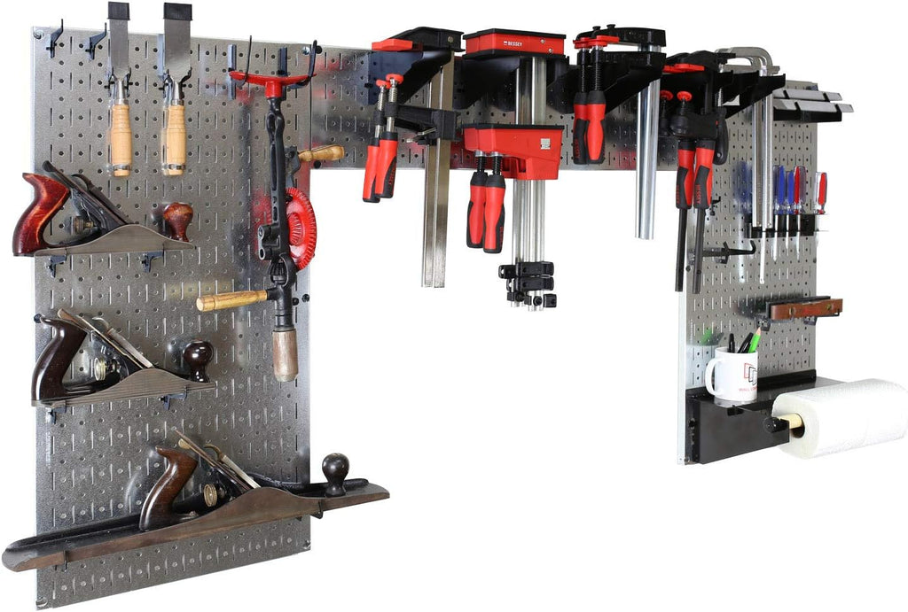 Purple Pegboard Woodworking Tool Storage Organizer Kit E34282