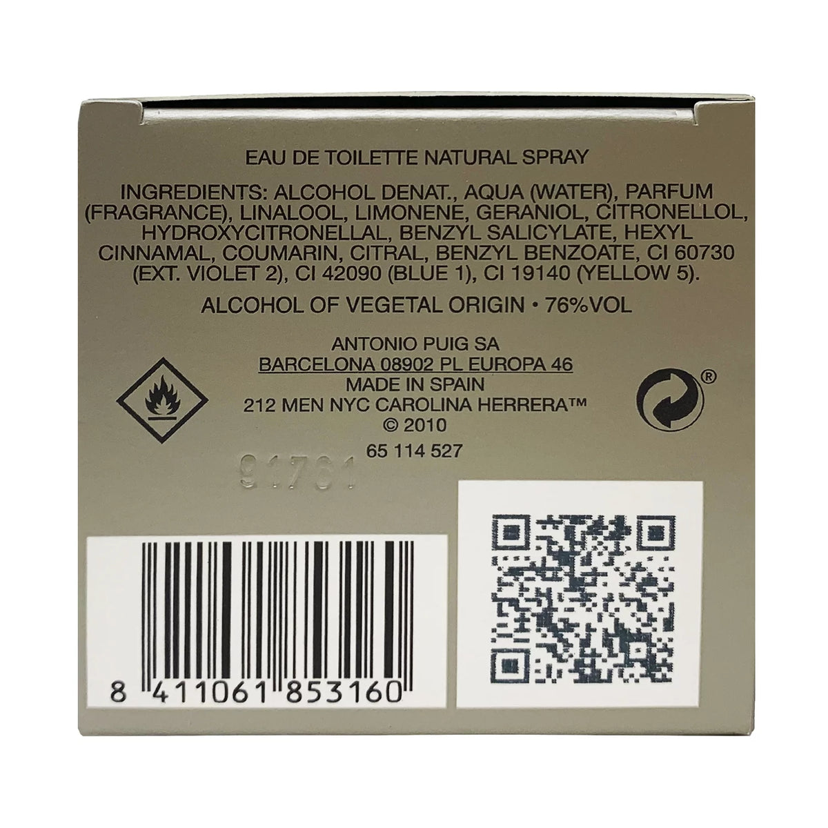 EDT 3.4 OZ A431350