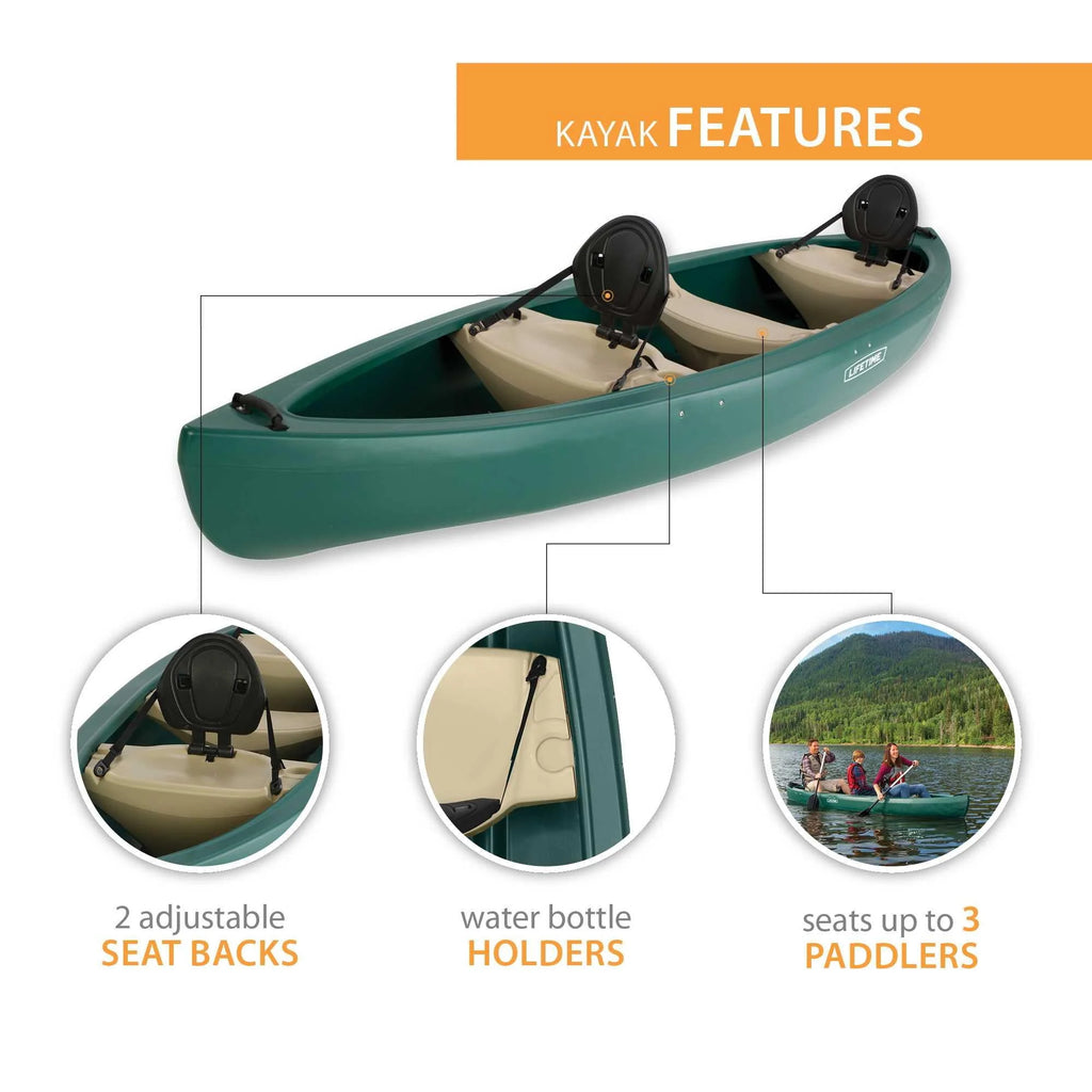 Forest Green Canoe F6562