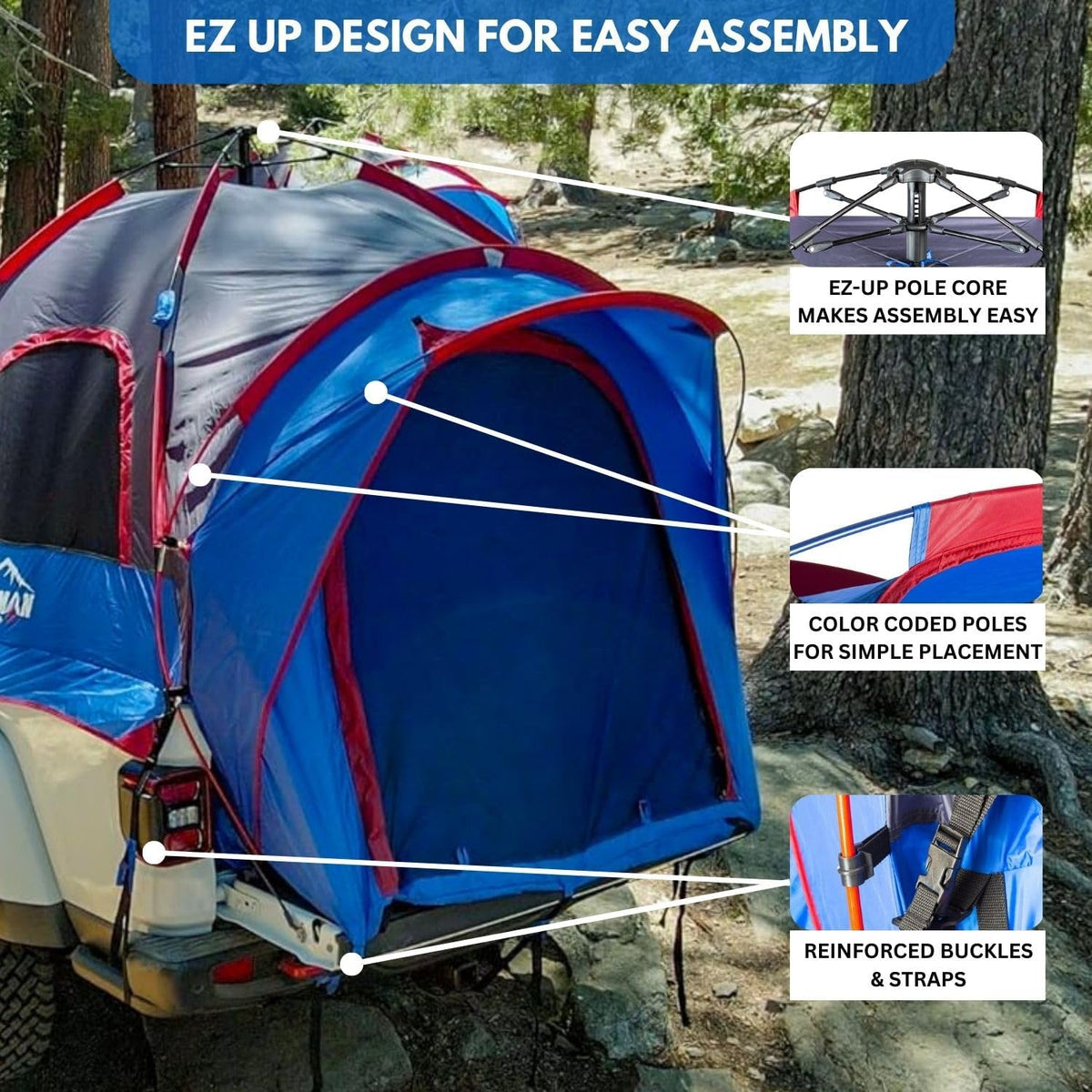 Truck Bed Tent E75951