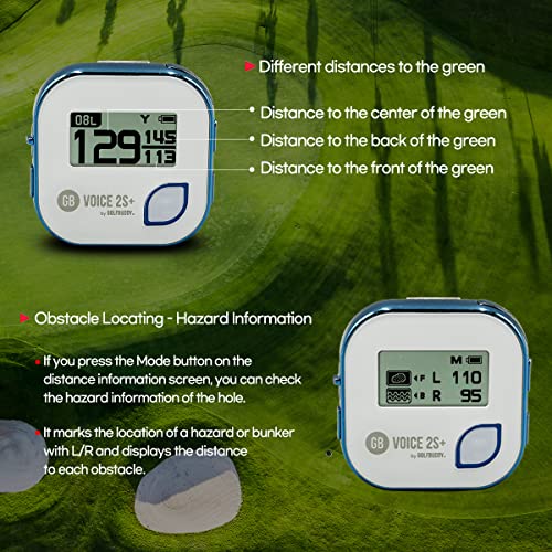 Voice 2 Golf GPS Rangefinder T3206