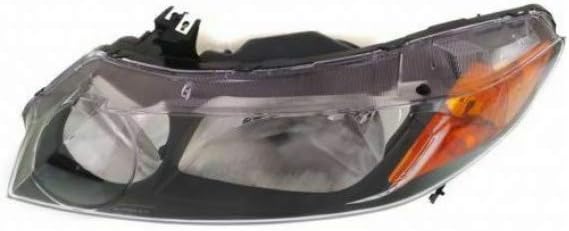 Headlight Assembly Pair for Honda Civic 2006 2007 2008 Z88746