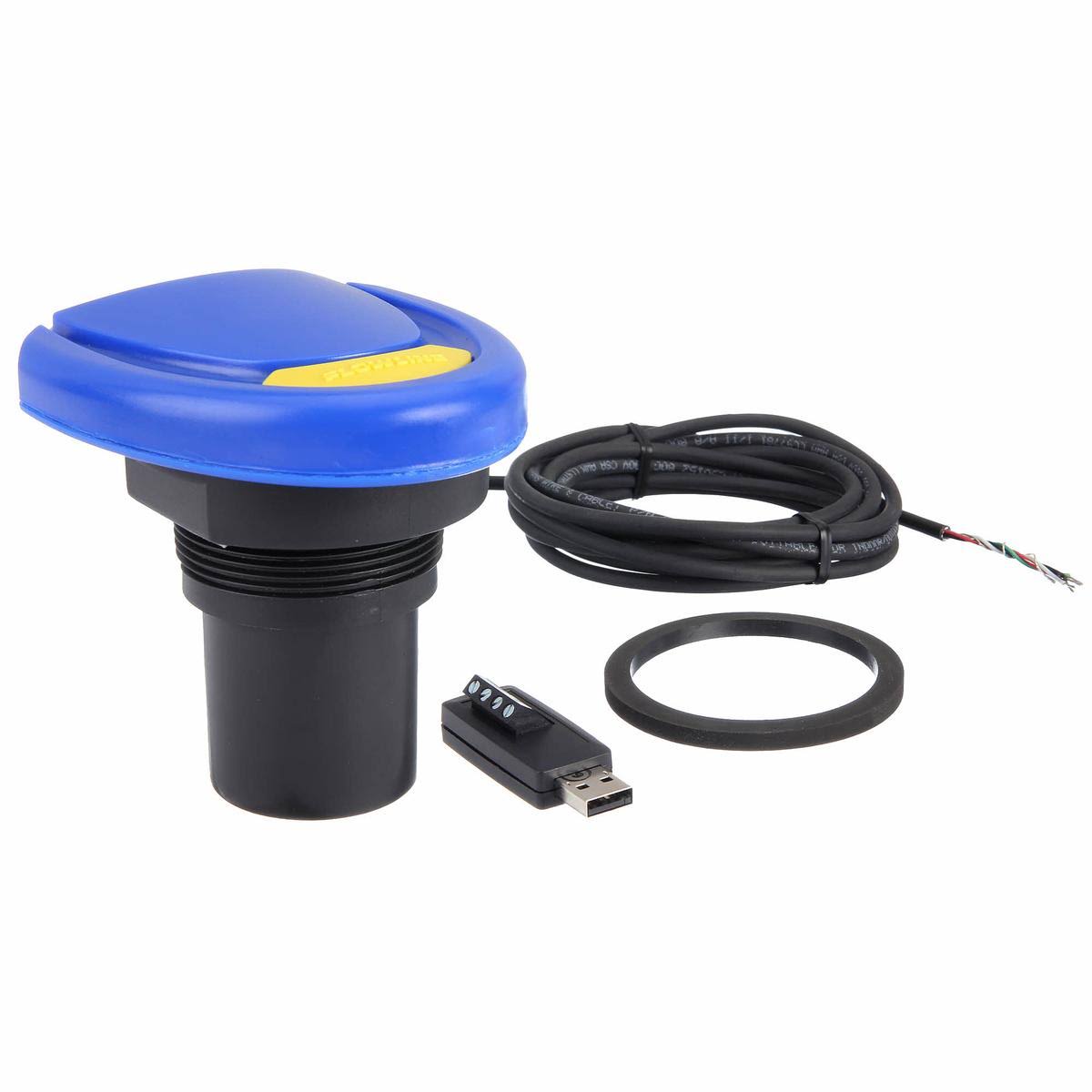 Ultrasonic Level Transmitter, 26.2 ft G63475