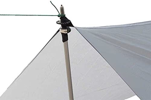 Ultralight Backpacking Tarp Grey 8' x 10' A94212