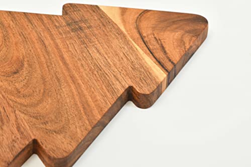 Organic Acacia Cutting Chopping Board with Handles W503229