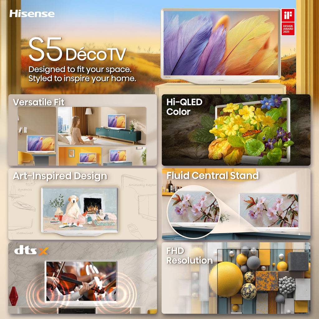 32-Inch Hi-QLED FHD Smart Fire TV X7478