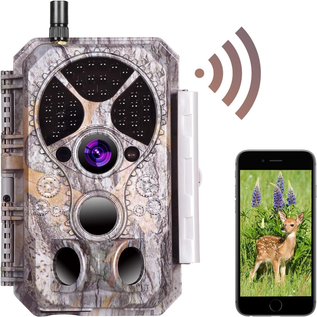 Wireless 32MP 1296P Trail Camera with Night Vision D209