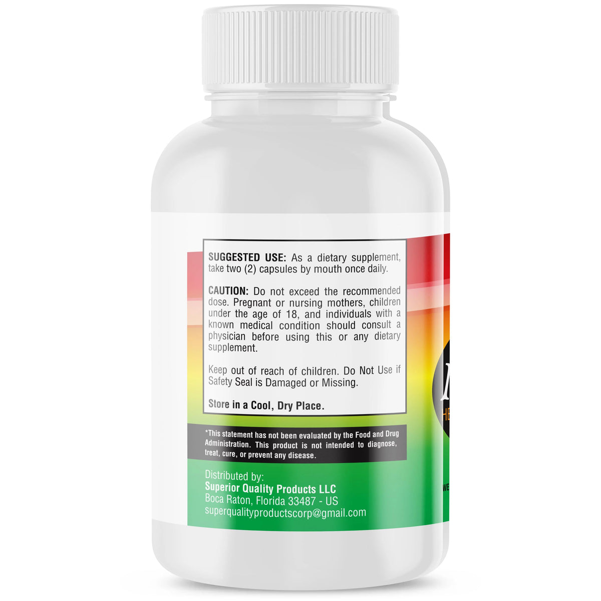 180 Capsules Dietary Supplements N7484