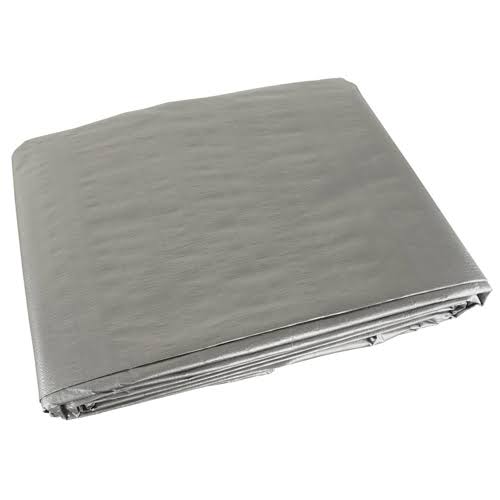 Silver 24x36 Heavy Duty UV Protected Canopy Sun Shade Boat Cover Tarp V3299