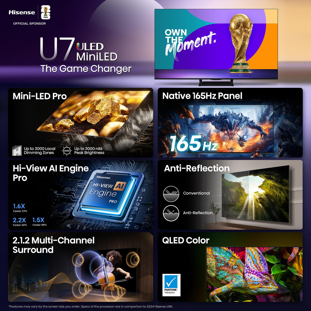 85" Mini-LED 4K UHD Smart TV K888431