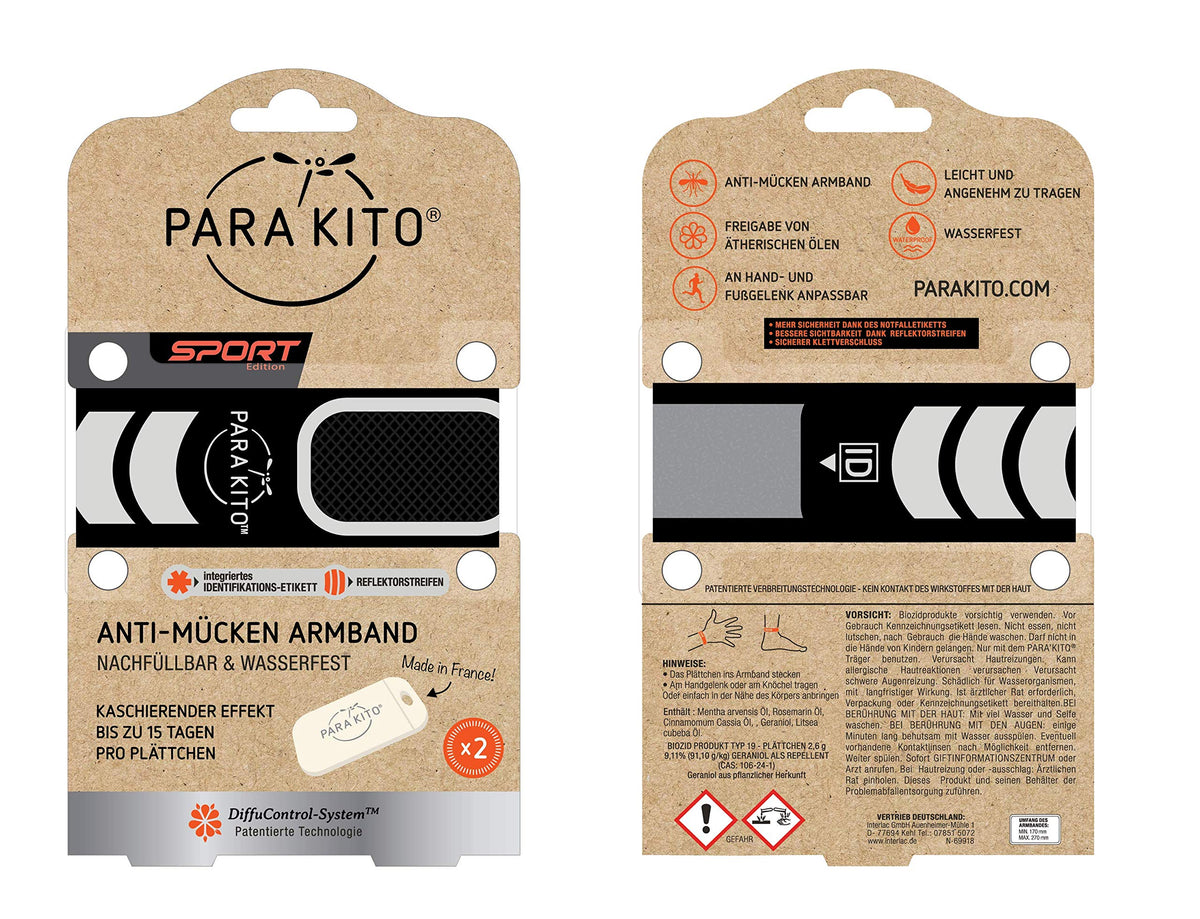Waterproof Natural Essential Oils Mosquito Repellent Wristband K3191