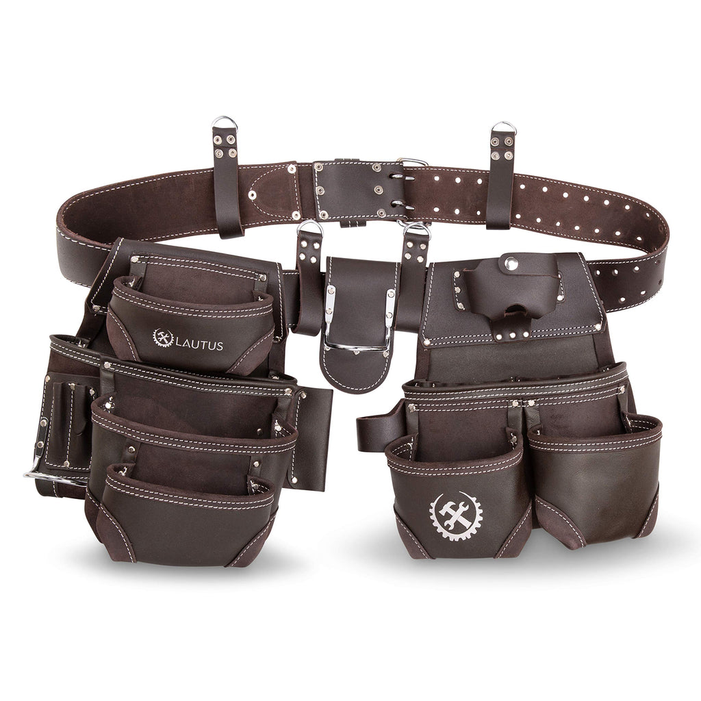 Oiled Tanned Leather Tool Belt N5901