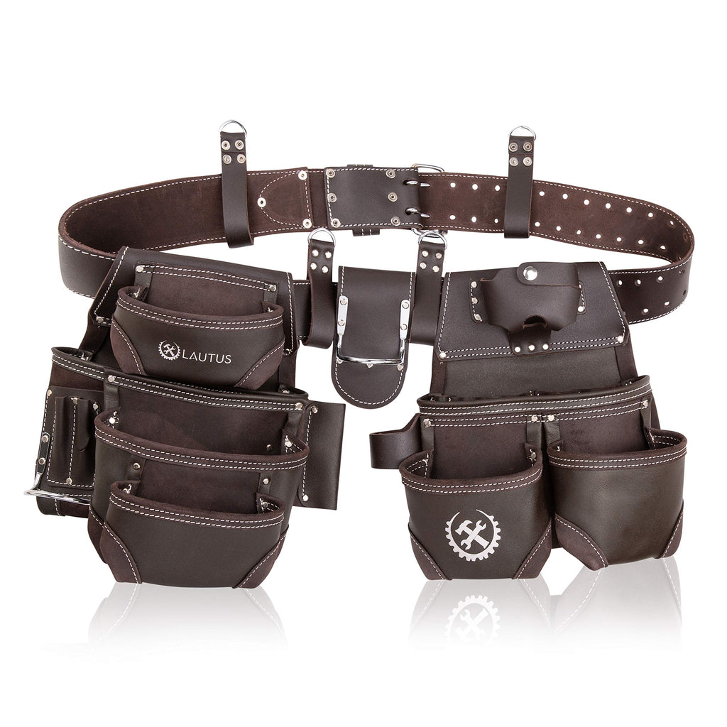 Oiled Tanned Leather Tool Belt N5901