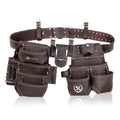 Oiled Tanned Leather Tool Belt N5901