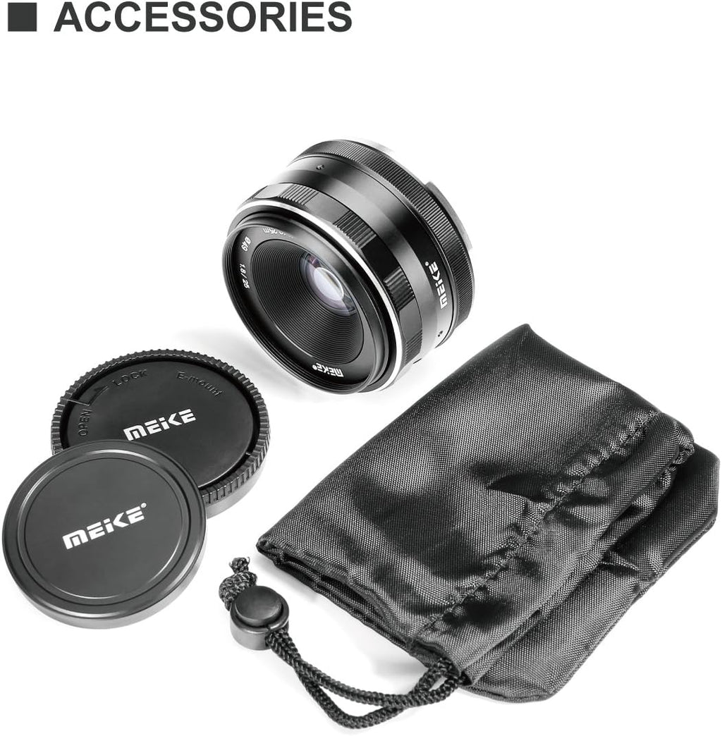25mm F1.8 Wide Angle Manual Focus Lens for Fujifilm X Mount Mirrorless Cameras R722137
