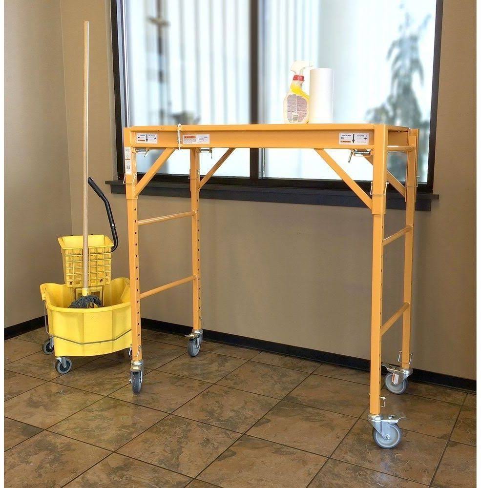 4x2x4 Mini Multi-Use Scaffold 500 lbs. Load Capacity W74861