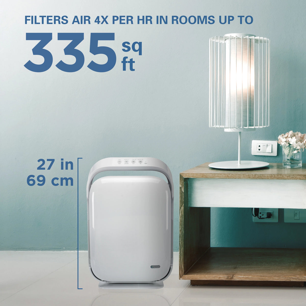 Air Purifier with HEPA Filter, UV-C, 335 Sq. ft. G7619