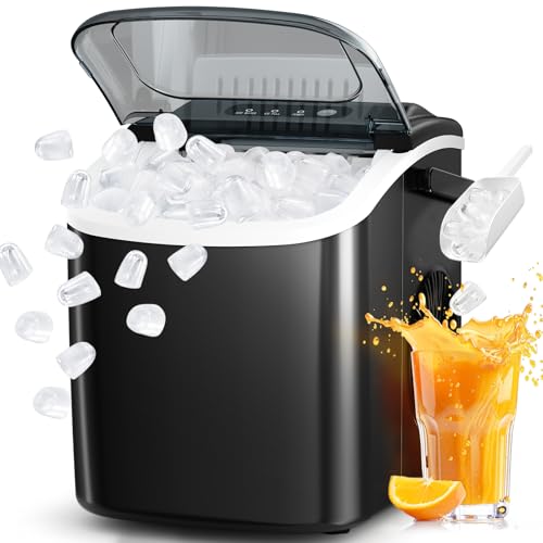 Portable Countertop Ice Maker with Carry Handle W317