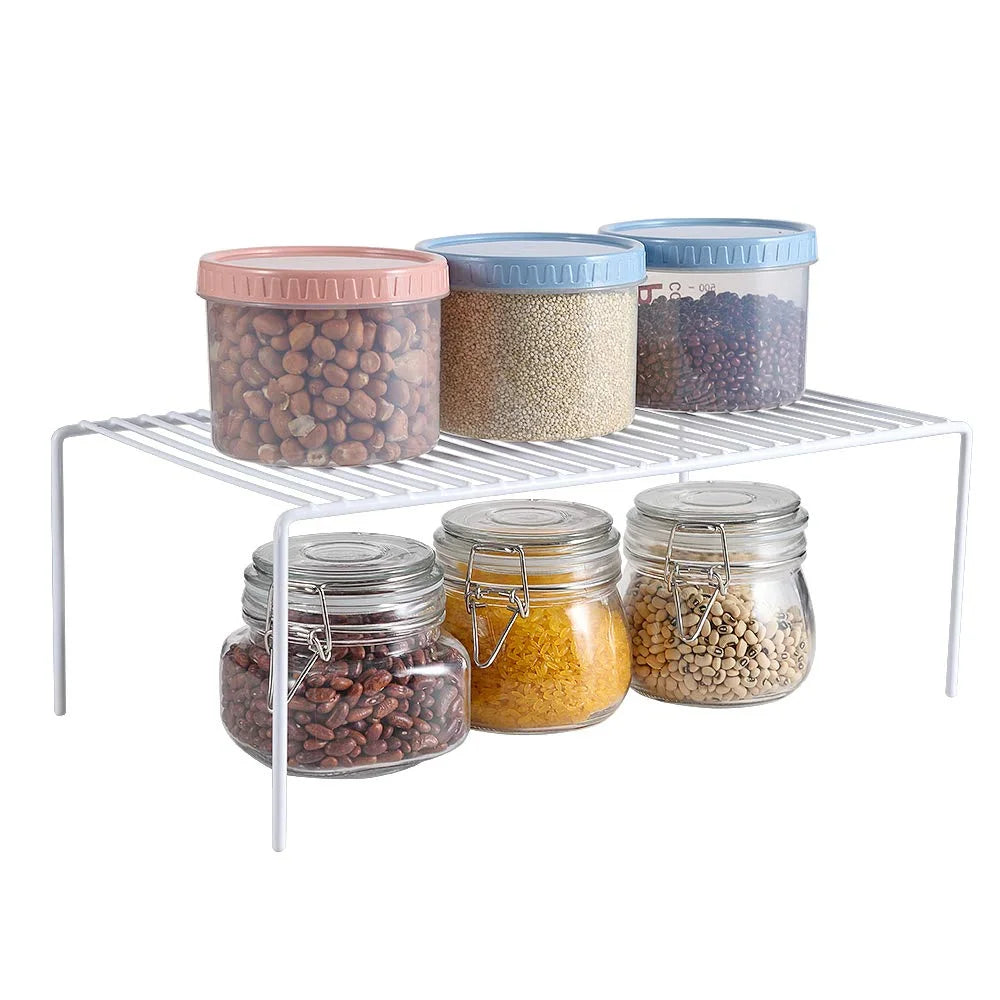 6 Pack Stainless Steel Storage Shelf Rack White N984
