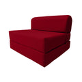 Red Sleeper Chair Folding Foam Beds P195749