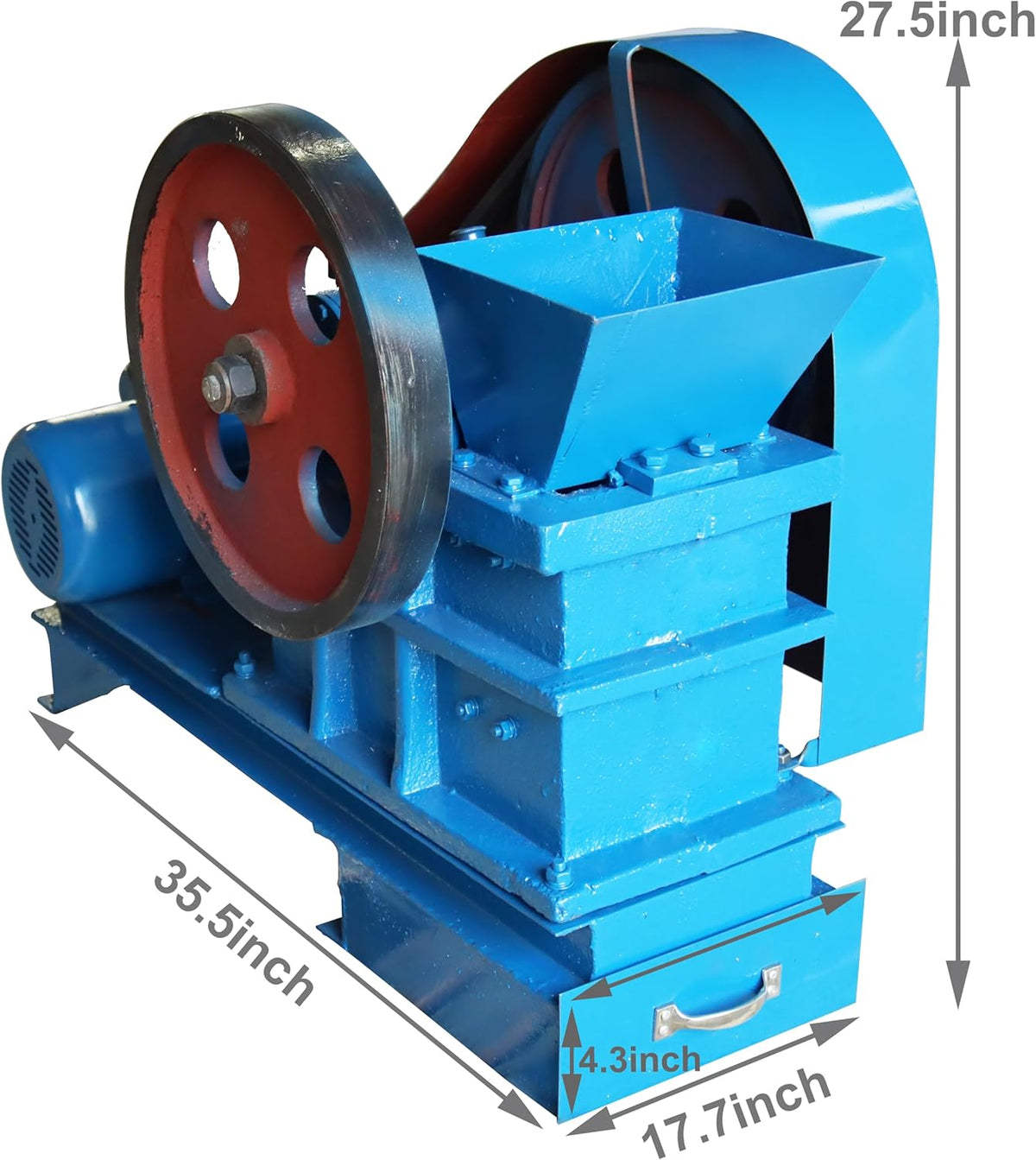 220V 2.2KW Jaw Grinding Machine Crusher O914