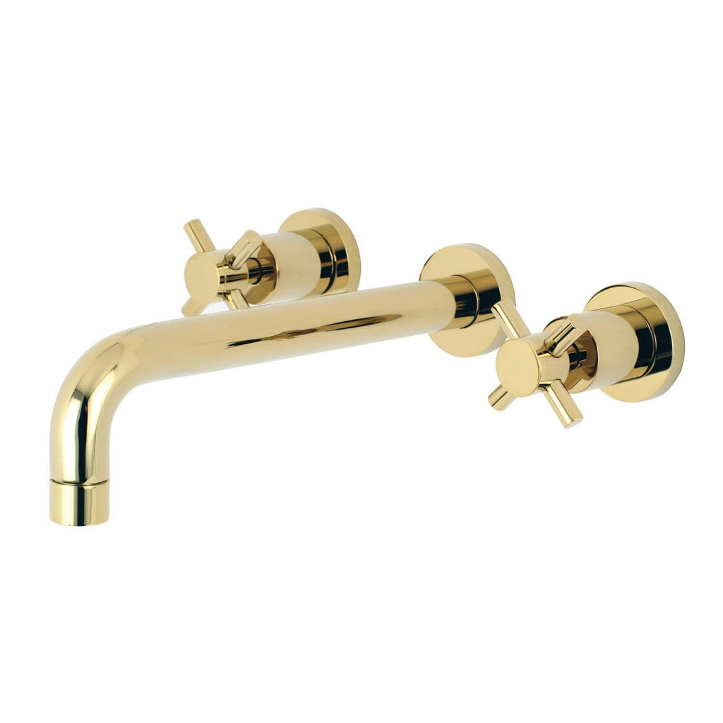 Polished Brass Wall Mount Roman Tub Faucet K844