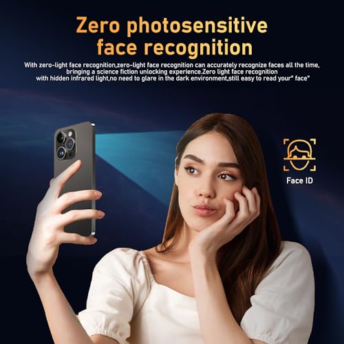 15 ProMax Smartphone, 6+256GB Unlocked, Android 13.0, 48+108MP Zoom Camera, Build-in Pen, 6800mAh, Dual SIM, 6.7" HD Screen, 5G/4G Phone (White) F1540