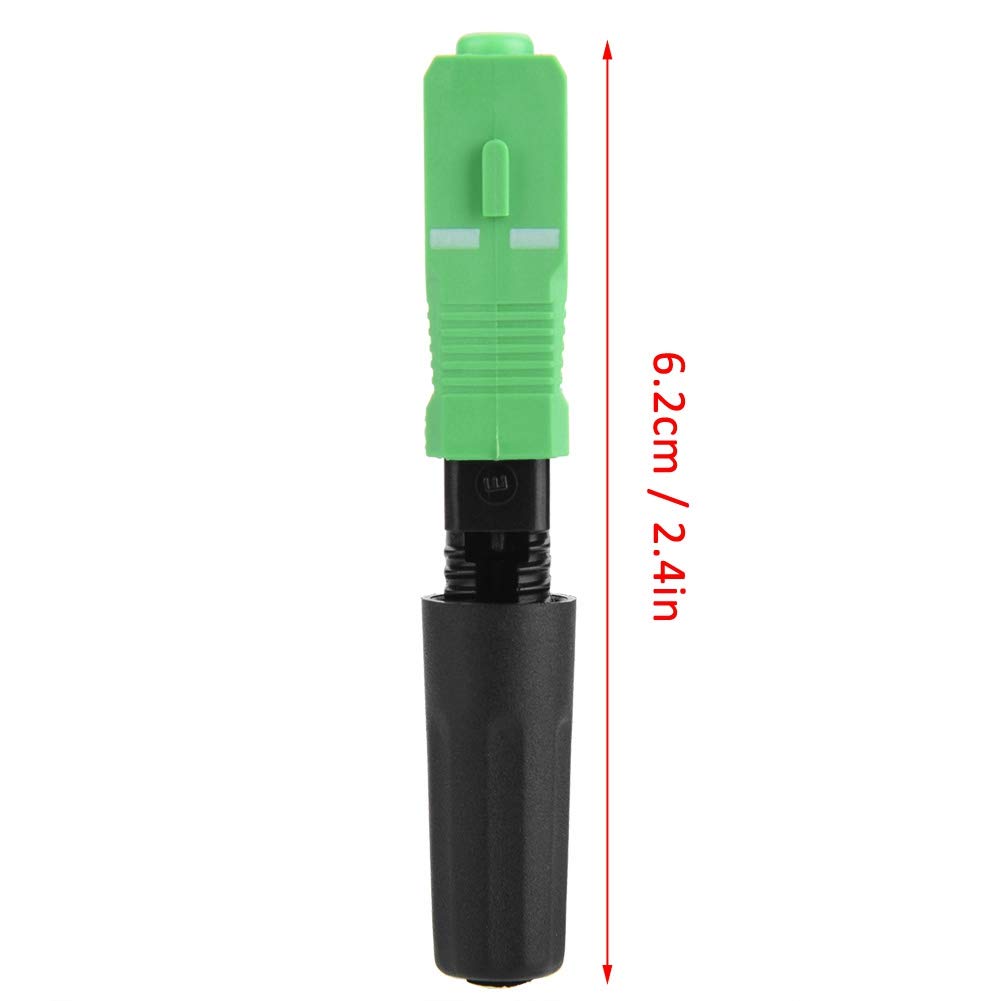 100Pcs Fiber Optic Quick Fast Connector Adapter E201445