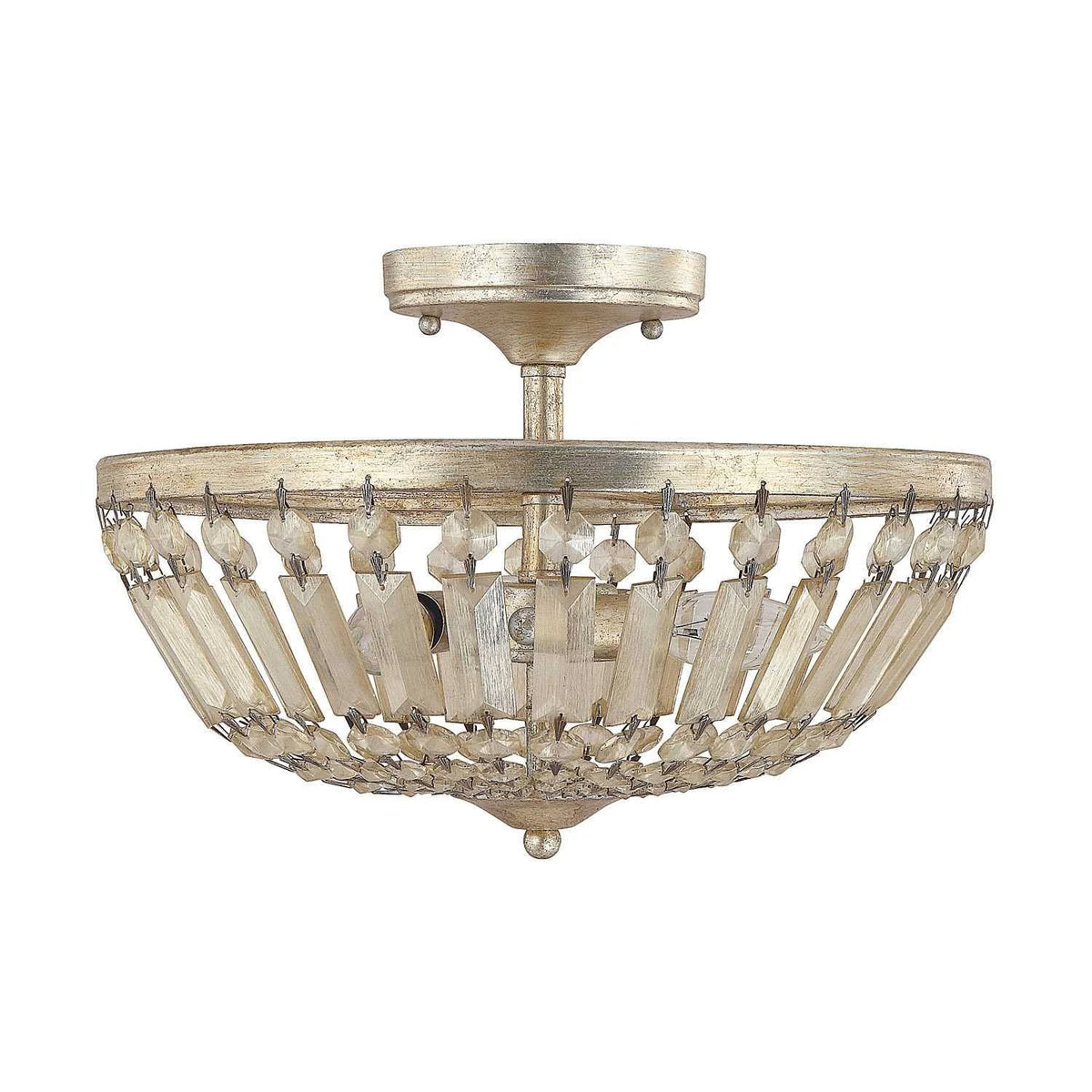 3 Light Semi-Flush Winter Gold A746