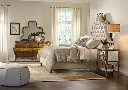 King Fabric Tufted Bed B583