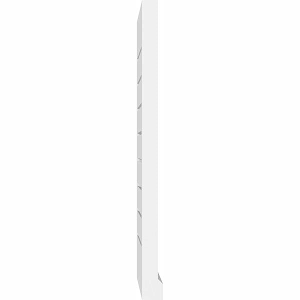 Vertical Surface Mount PVC Gable Vent X103328