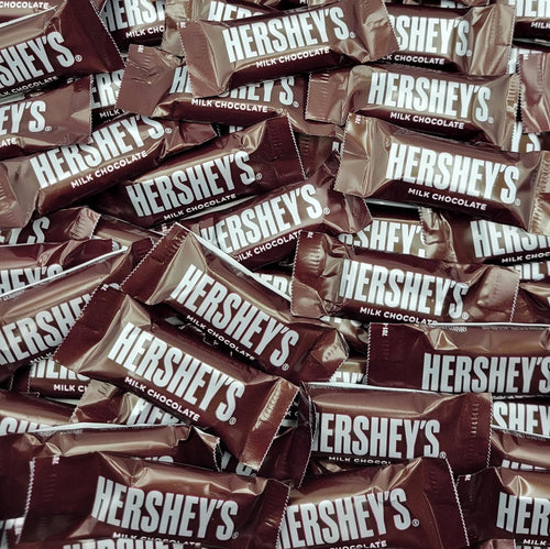 100 Individually Wrapped Milk Chocolate Candy Bars A191638