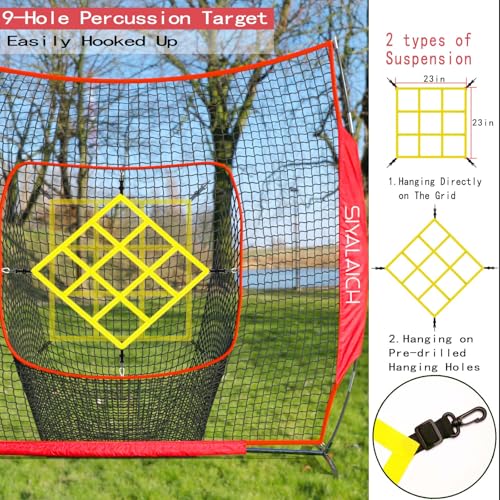 7 ft x 7 ft Baseball and Softball Net with Strike Zone R13043