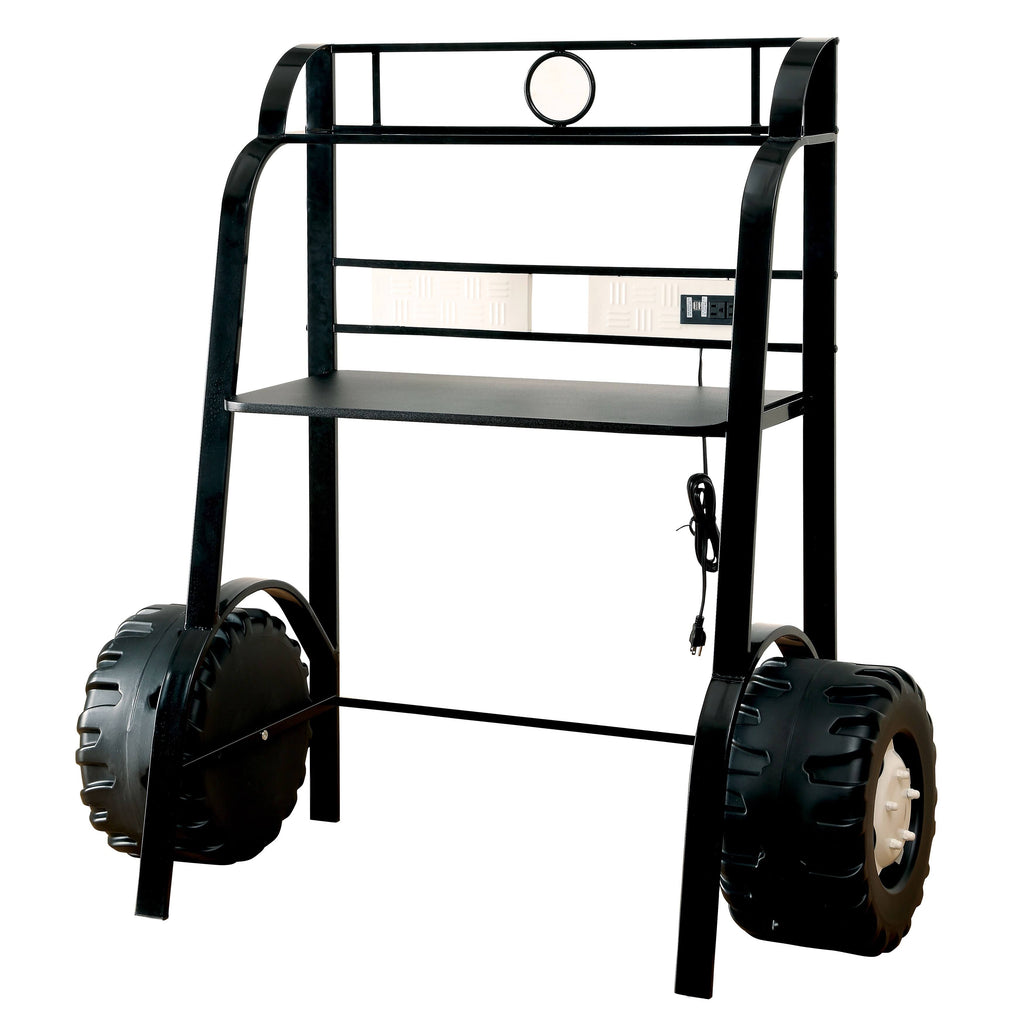 Black 2 Piece Racing Writing Desk Set T5350