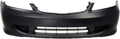 Primed Front Bumper Cover for 2004-2005 Honda Civic Coupe/Sedan D5647