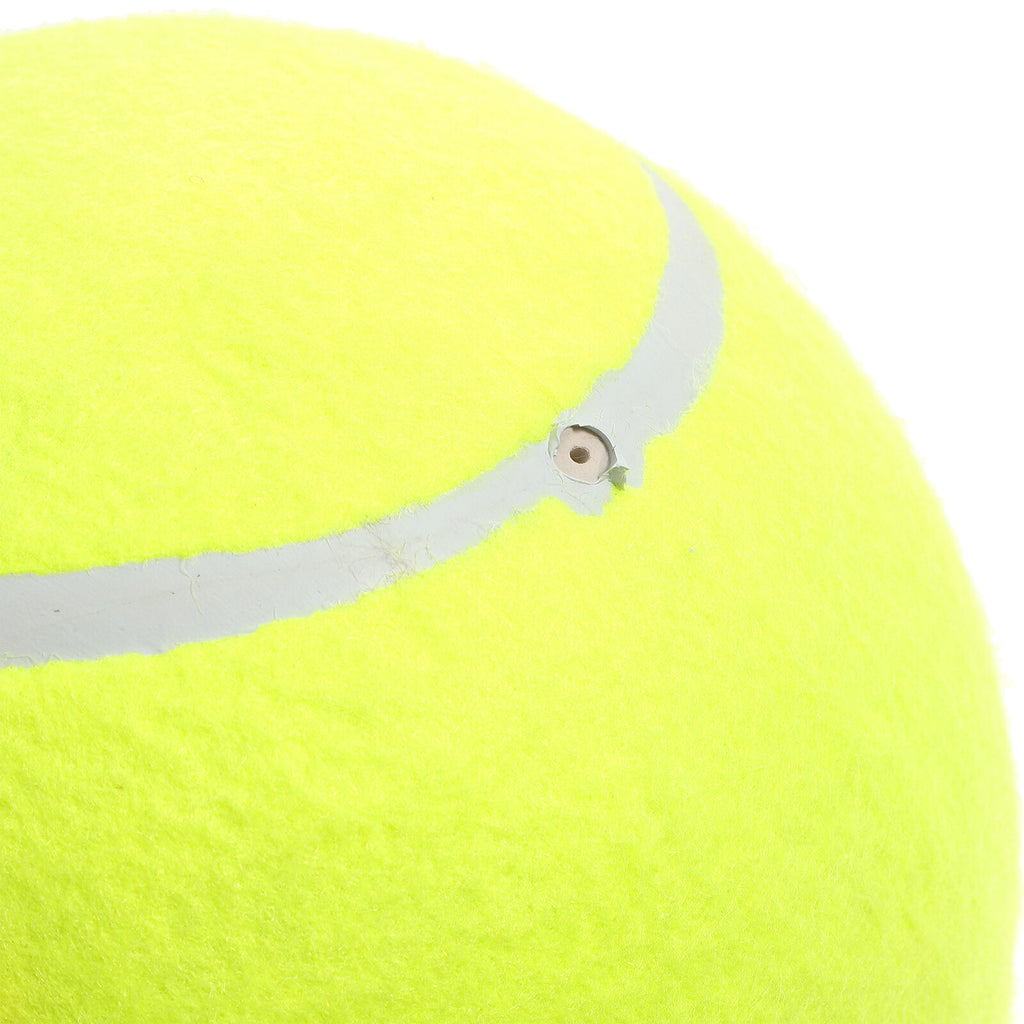 20cm Inflatable Flannel Tennis Ball Yellow J299