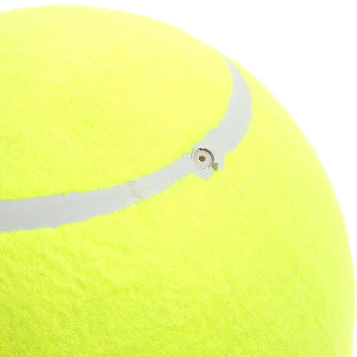 20cm Inflatable Flannel Tennis Ball Yellow J299
