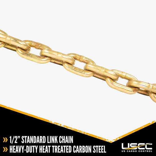 1/2 Inch x 200 Foot Grade 70 Transport Chain D312