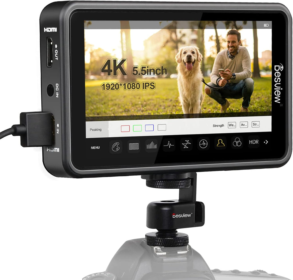 5.5 inch Touch Screen Camera Monitor 1920x1080 IPS 4K P25496