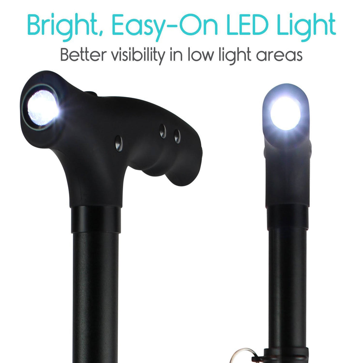 Adjustable LED Folding Cane G730637